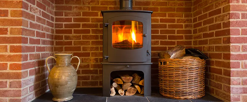 Metal Firebox Installation For Fireplace in Anacortes, Washington