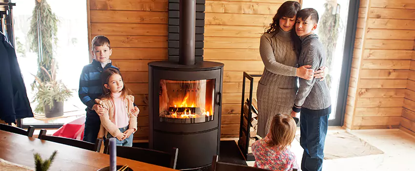 Morso Cast Iron Fireplace Insert Installation in Anacortes, Washington