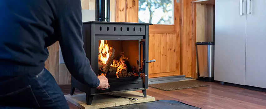 Open Hearth Wood Fireplace Installation in Anacortes, WA