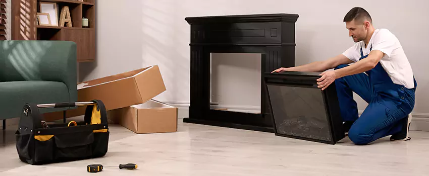 Old Rusted Metal Fireplace Repair And Replacement in Anacortes, WA